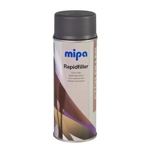 MIPA Rapidfiller tmavosivý Spray 400 ml, antikorózny silnoplniaci základ - sprej 400 ml