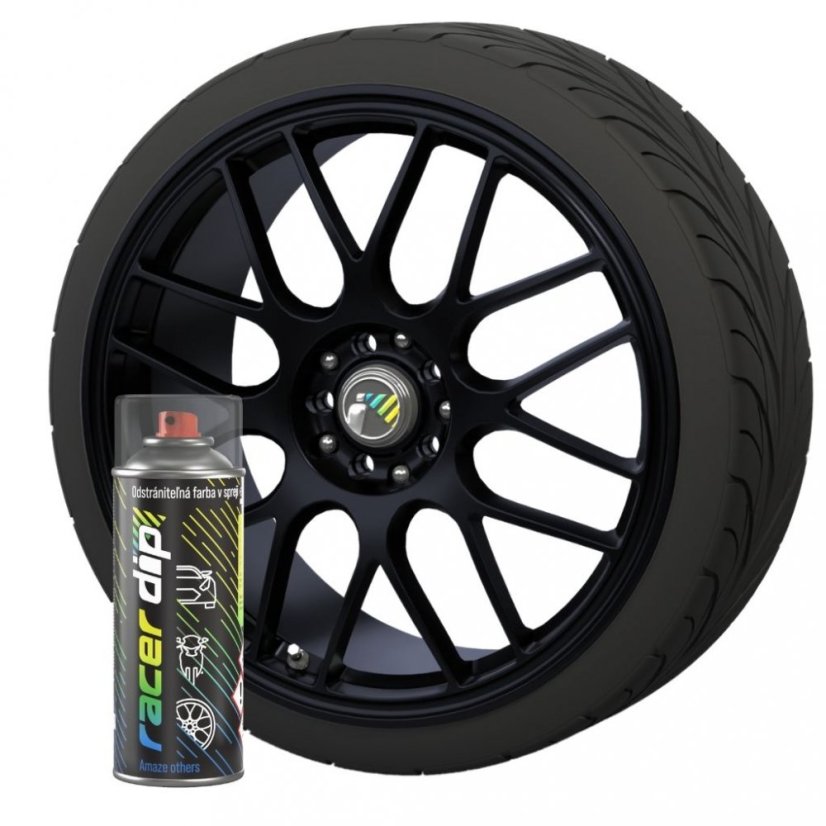 RACER DIP, Sprej, 400 ml, Ultra cierna, 061
