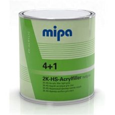 MIPA 4+1 Akrilno polnilo sivo 3 l, abrazivno polnilo RAL 7035