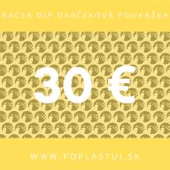 Darčekový poukaz Racer Dip 30 €