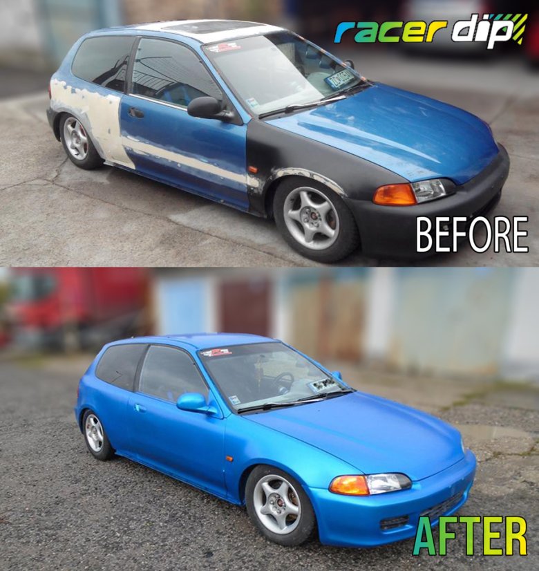 RACER DIP® Namiešaný odtieň Perleť - Výber balenia: Malé balenie 500 ml