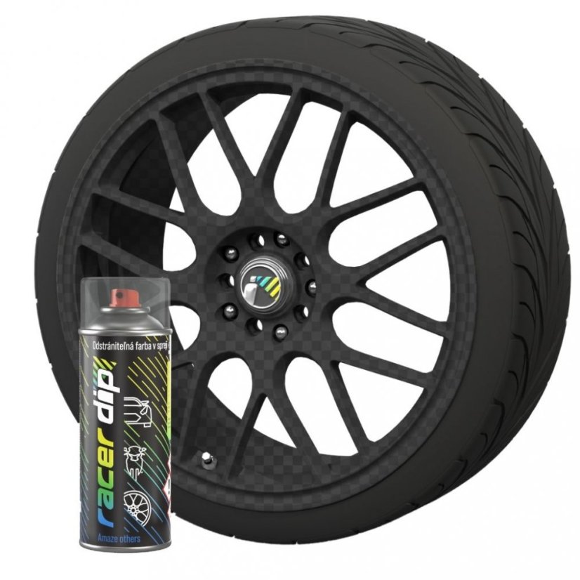RACER DIP, Sprej, 400 ml, Dymovy efekt cierny, 011
