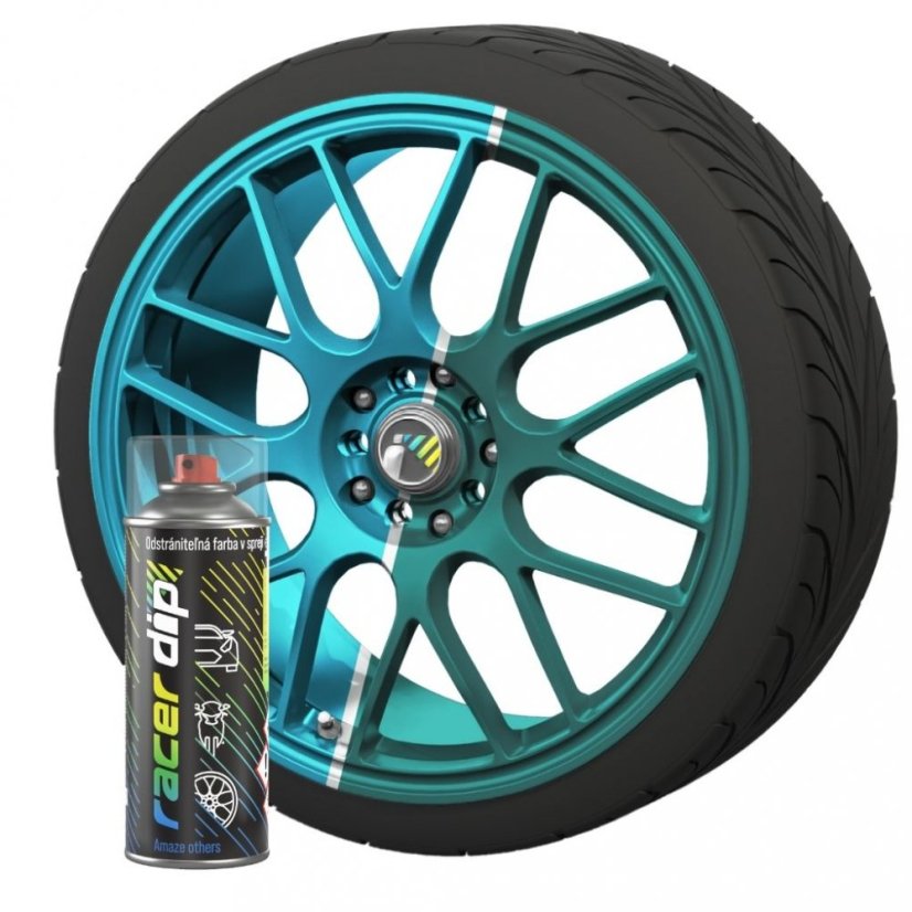 RACER DIP® Tyrkysová zelená perleť - Výber balenia: Sprej 400 ml