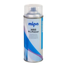 MIPA WBS PC Primer Spray 400 ml, špecializovaný základ na polykarbonát v spreji 400 ml