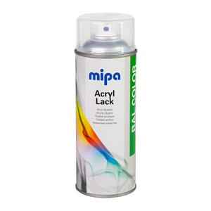 MIPA Acryl Klarlack Spray 400 ml, akrylátový bezfarebný lesklý lak v spreji 400 ml