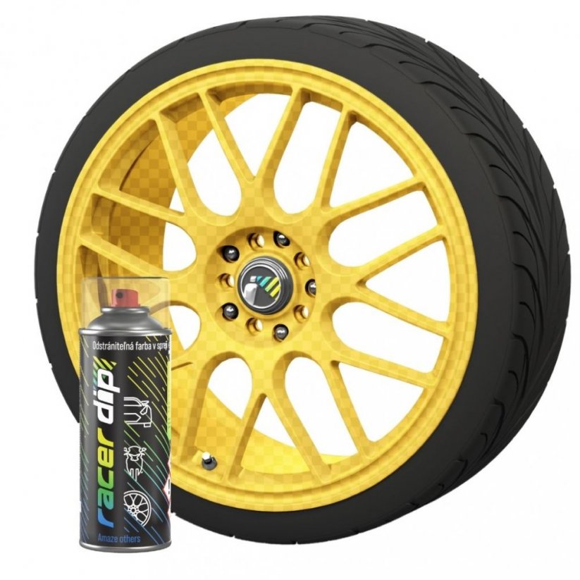 RACER DIP® Dymový efekt™ žltý - Výber balenia: Sprej 400 ml