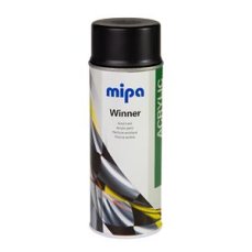 MIPA Winner črna svila sijaj 400 ml, lak v spreju 400 ml