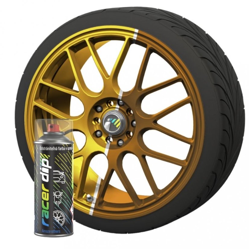 RACER DIP, Sprej, 400 ml, Tmavo zlata perlet, 059