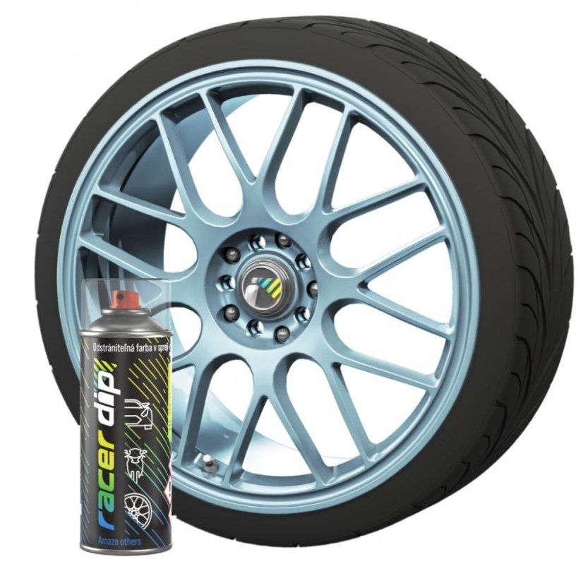 RACER DIP, Sprej, 400 ml, Ocean strieborna, 035