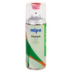 MIPA 2K Klarlack Spray 400 ml, dvojkomponentný bezfarebný lak v spreji