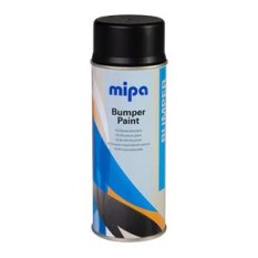 MIPA Bumper Paint Spray, čierny štrukturálny lak na plasty v spreji 400 ml