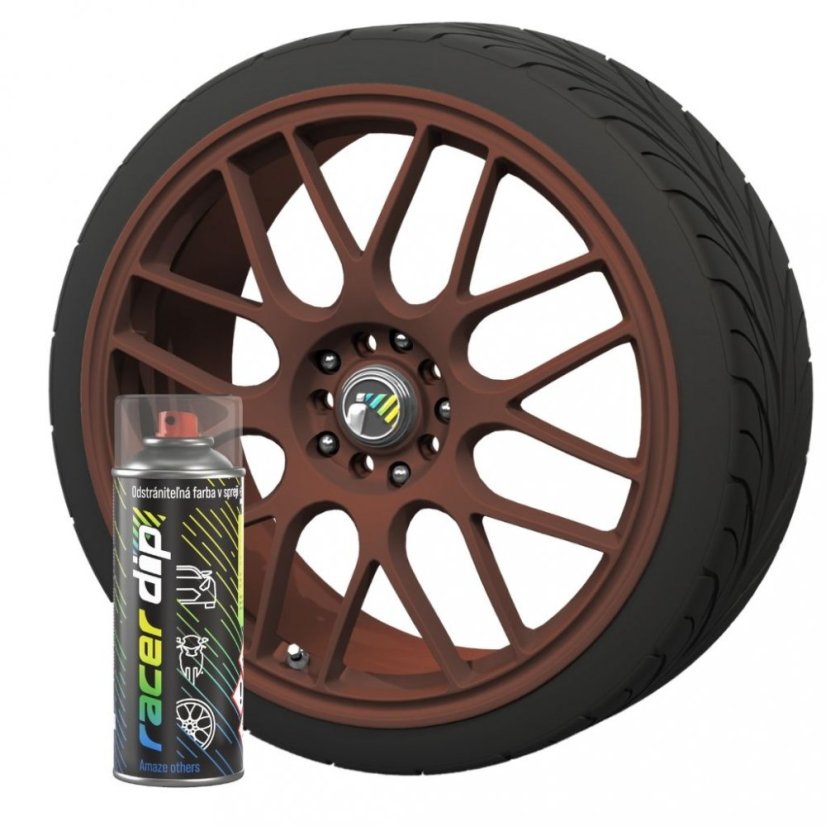 RACER DIP, Sprej, 400 ml, Cokoladovo hneda, 009