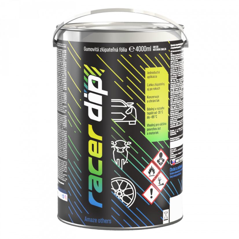 RACER DIP® Čokoládovo hnedá™ (Výber balenia Veľké balenie 4000 ml)