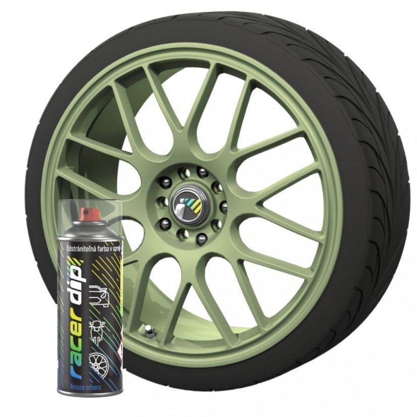 RACER DIP® Vojenská zelená™ - Výber balenia: Sprej 400 ml