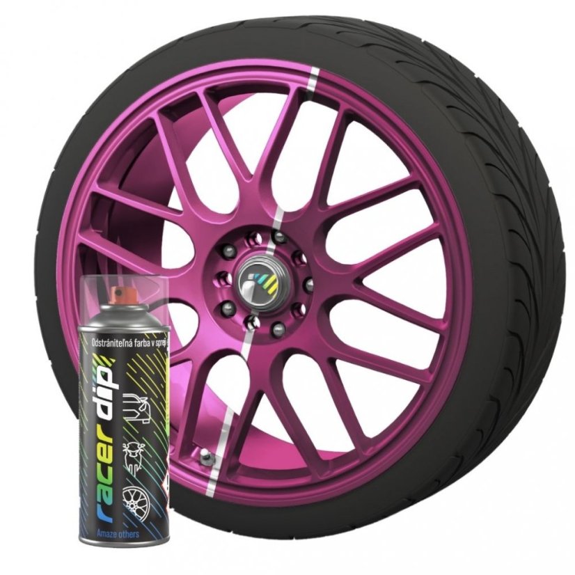 RACER DIP, Sprej, 400 ml, Tmavo ruzova perlet, 058