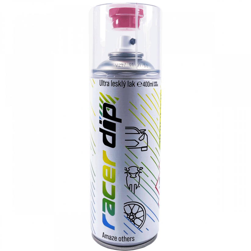 RACER DIP® Ultra lesklý lak sprej 400 ml
