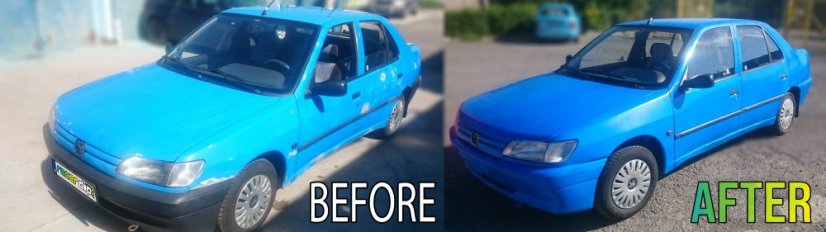 RACER DIP® Sky Blue™ - Izbor pakiranja: Veliko pakiranje 4000 ml