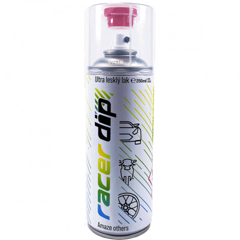 RACER DIP® Ultra lesklý lak sprej 250 ml