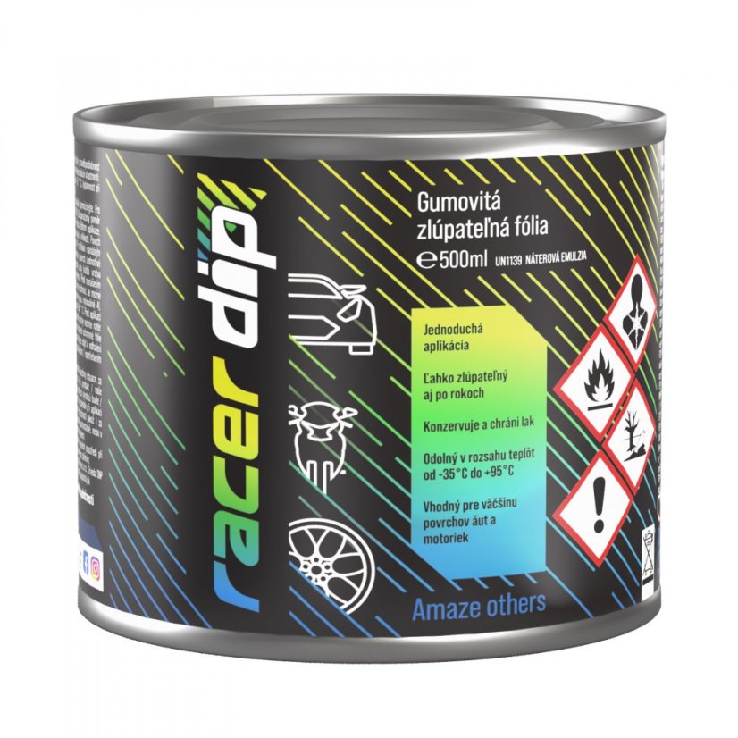 RACER DIP® Neon zelená™ - Výber balenia: Malé balenie 500 ml