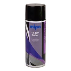 MIPA 1K-UV-Plnič-Spray 400 ml, plnič v spreji, vytvrdzujúci UV svetlom 400 ml