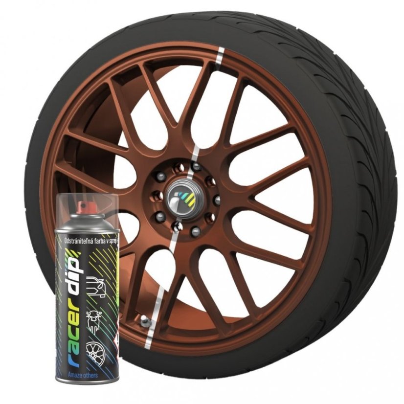 RACER DIP, Sprej, 400 ml, Cokoladovo hneda perlet, 008